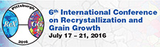 6th Int'l Conference on Recrystallization and Grain Growth